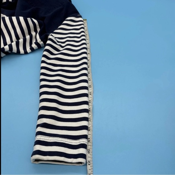 Navy and White Striped Nautical Pullover Joules Cowdray Rare Size 4 - Picture 12 of 12